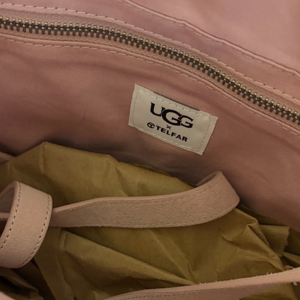 Telfar Blush Shearling Tote Bag - Picture 5 of 15